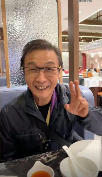 刘松仁惊现暴瘦 疑口齿不清网忧心