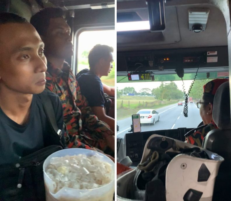 向消防员致敬!前一刻紧急出动 事后才路边开斋