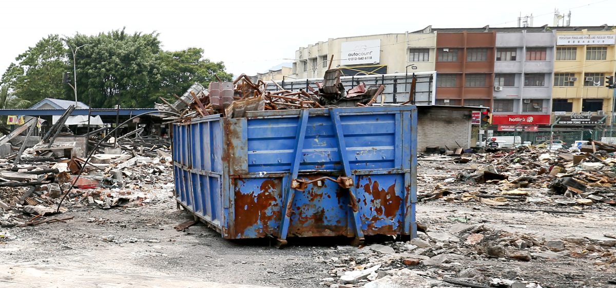 吴锡华:大和园巴刹清理后建基设 小贩有望4月中回归摆摊