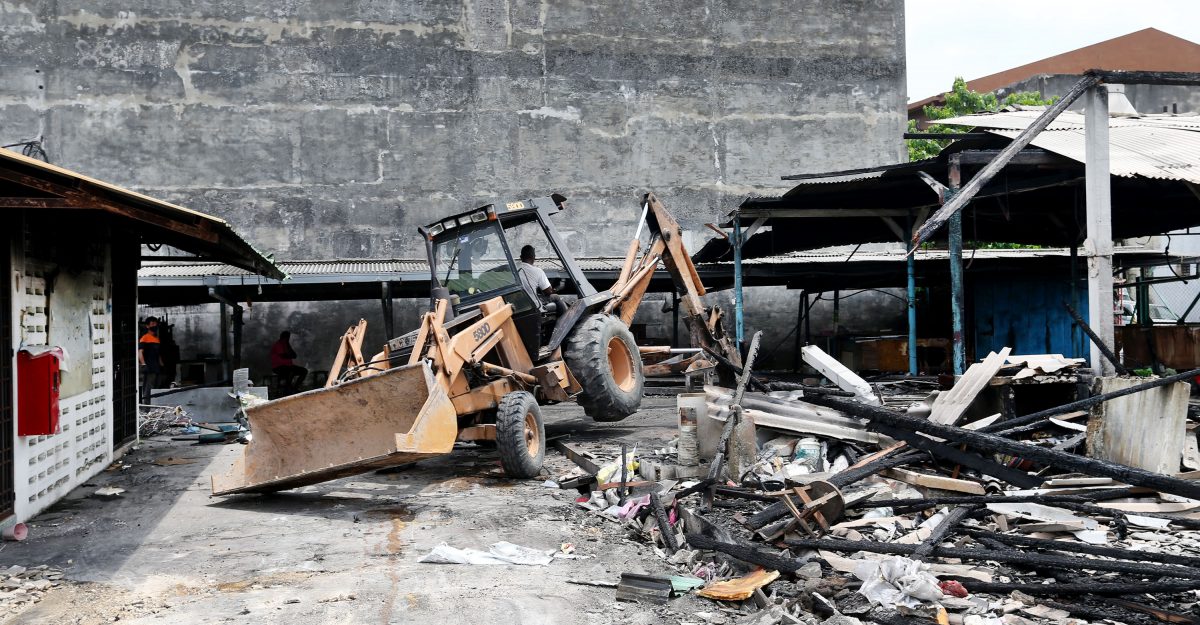 吴锡华:大和园巴刹清理后建基设 小贩有望4月中回归摆摊