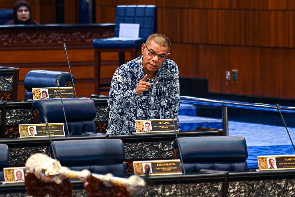 国会书面/马哈迪指印裔不忠 赛夫丁:调查报告已呈总检察署