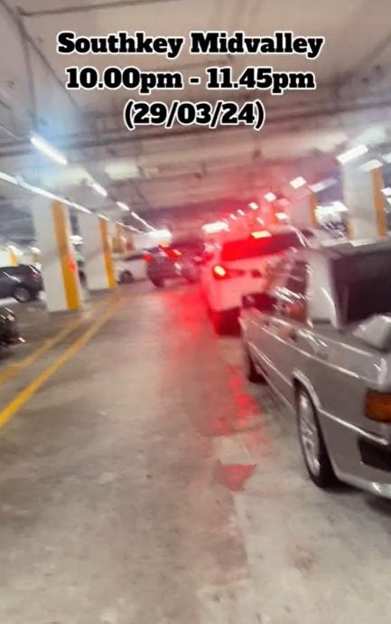 塞在购物商场停车场近2小时 女子发飙:新山交通拥堵情况跟KL一样糟!