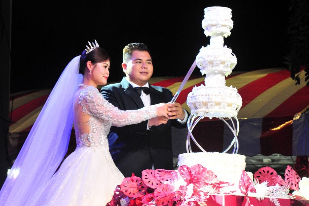 (大北马)盛大婚宴打开阿儿玛港门天公坛知名度