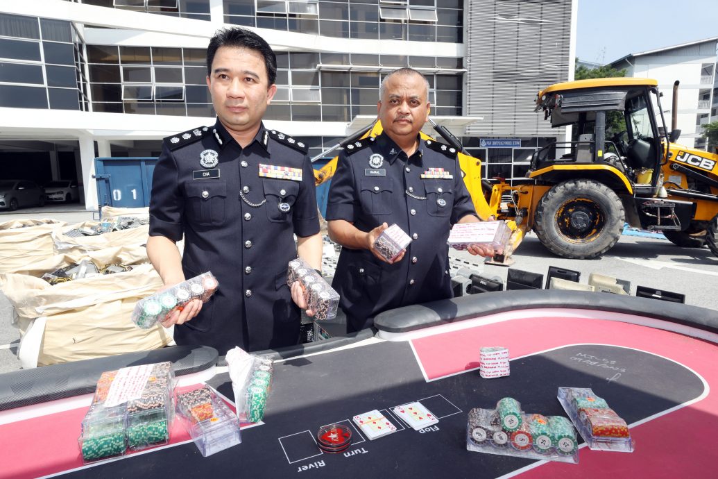 大都会2/巴生南区警区销毁结案证物