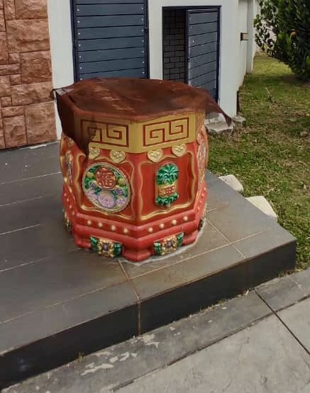 大都会/住家前禁放焚烧金纸的火炉