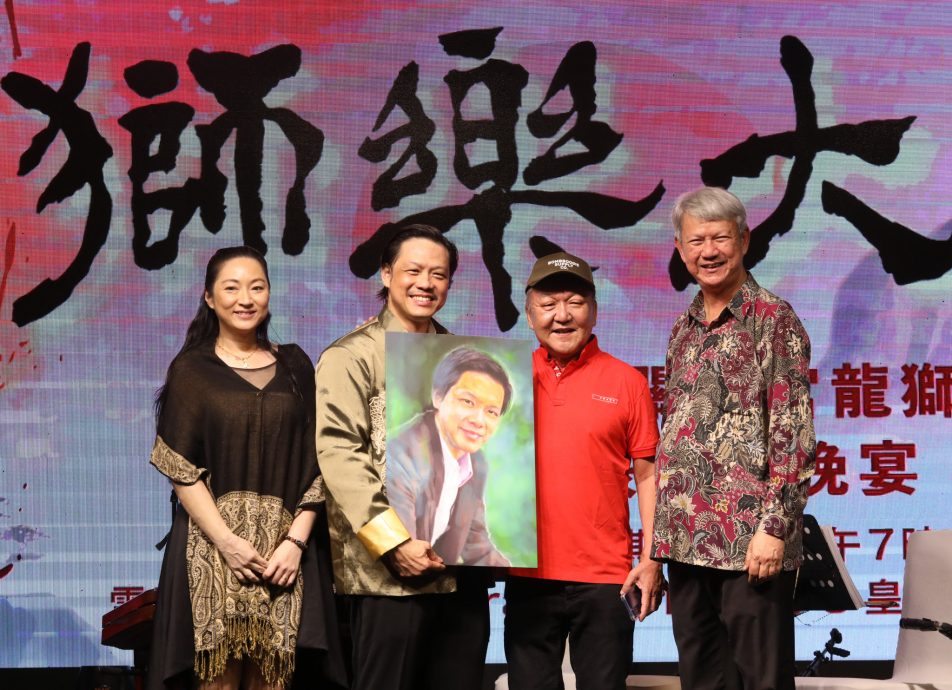 大都会／曾敏凯出席关圣宫龙狮团晚宴／5图