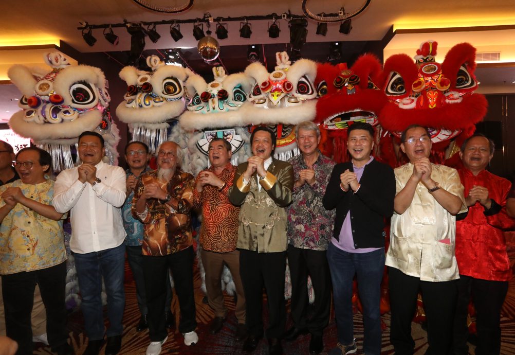 大都会／曾敏凯出席关圣宫龙狮团晚宴／5图