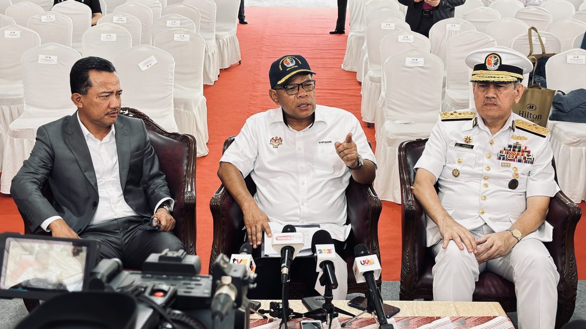 大马第一艘近海巡逻舰(OPV1)以“敦花蒂玛”命名