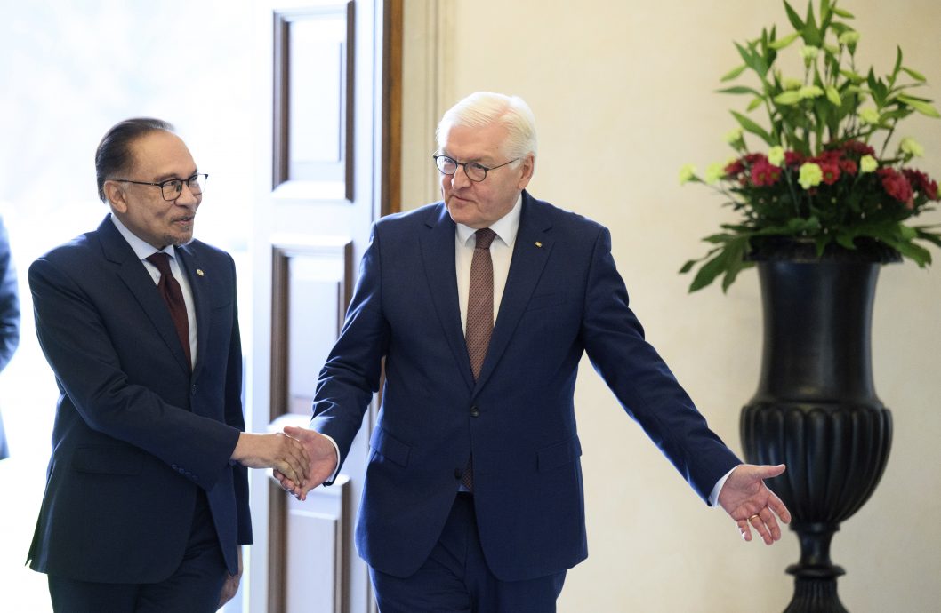 安华拜会德总统 商马德双边关系