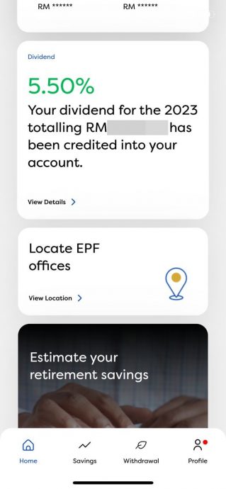 宣布派息后钱已汇入户头!EPF应用程式一度瘫痪