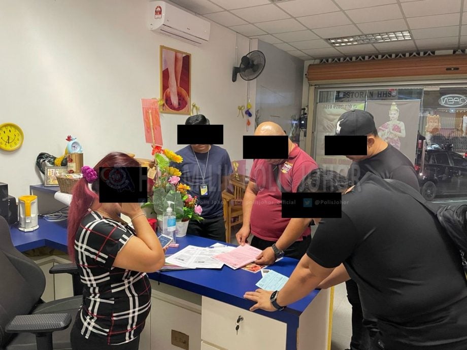 **已签发**柔:警方周末扫黄行动逮捕87卖淫女与嫖客
