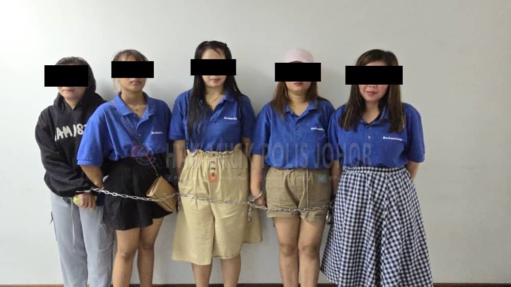**已签发**柔:警方周末扫黄行动逮捕87卖淫女与嫖客