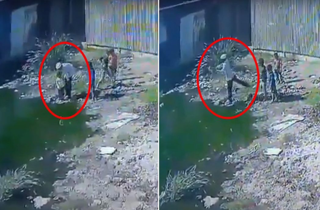 有片∕男童陈尸水池以为失足溺毙 监视器惊揭他被丢下水