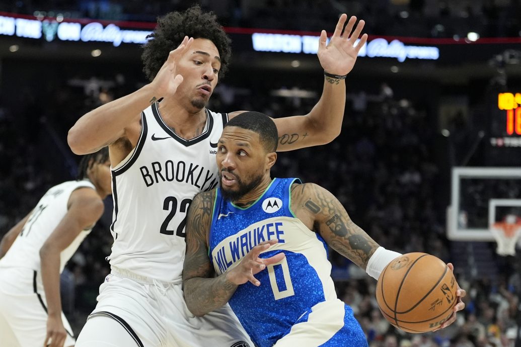 末节挺过篮网反扑 公鹿险胜重返胜轨