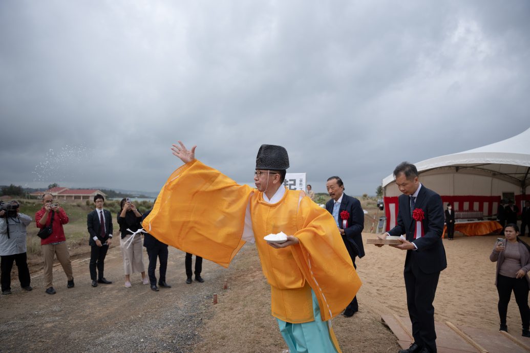 本报特派 | 耗资53亿建冲绳四季酒店!陈志远见证动土礼