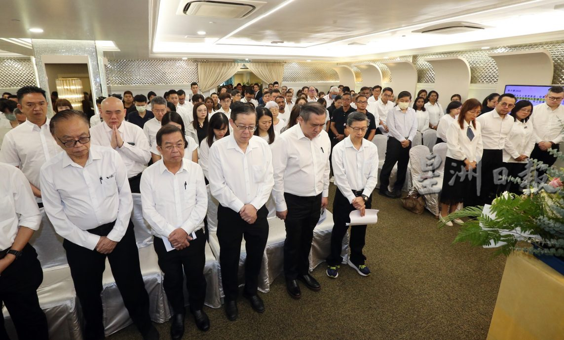 李继香举殡 500名党领袖党员等陪走完人生最后一程
