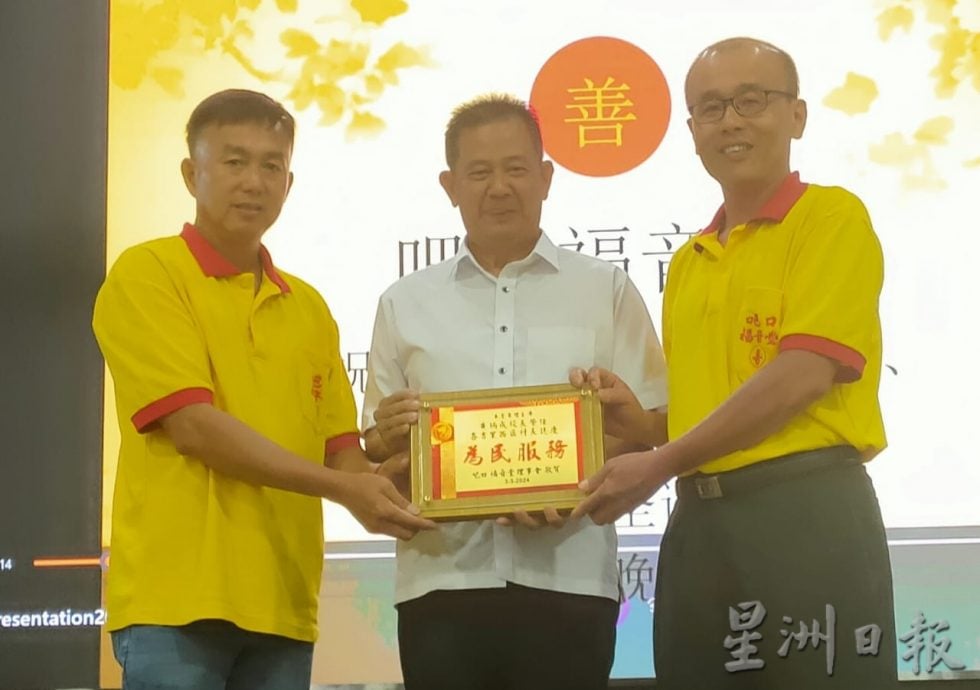 柔︰ 正信宗教信仰是精神支柱 陈福源:让人从困境中获得力量