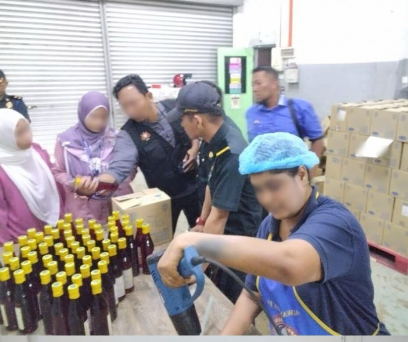 柔︰柔佛国内贸易及生活费部突击，揭货仓疑滥用清真标签