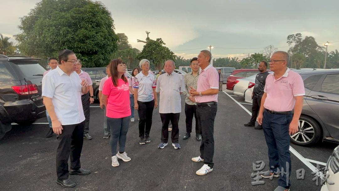 柔:供福寿山修路建停车场 林慧英拨峇福建会馆13万