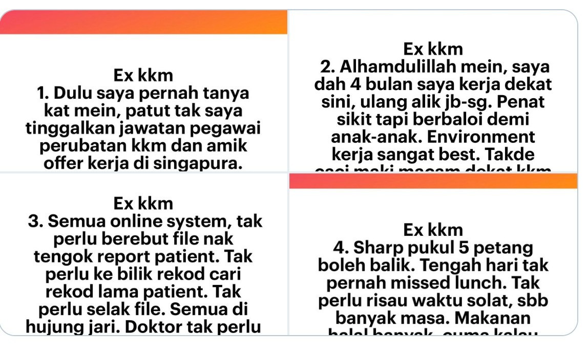 每天耗5小时往返马新当医生 前大马医生：很累但一切值得！ 