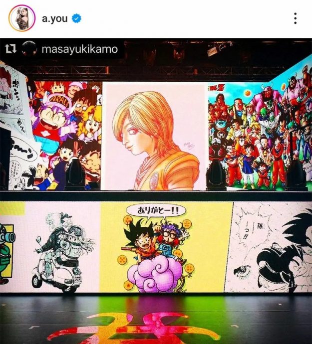 滨崎步巡唱悼念鸟山明 1细节遭漫画界批评