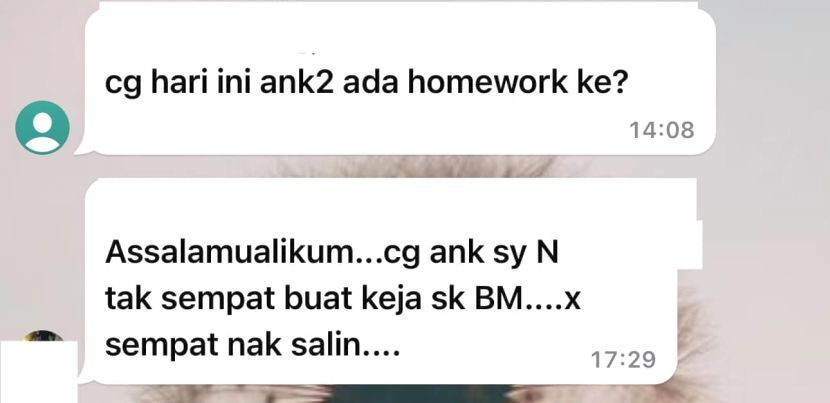 父母代孩子询问完成作业 女教师:如何培养孩子责任感?