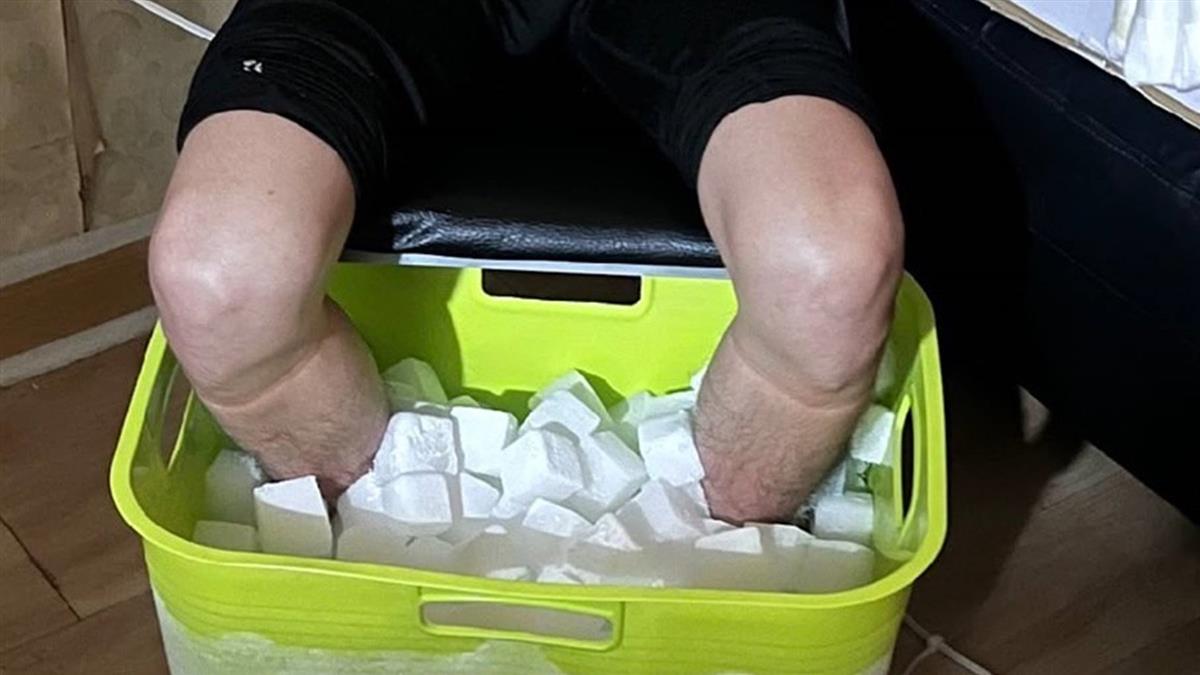 玩命诈财! 男大生“干冰泡脚”截肢 诈613万被识破