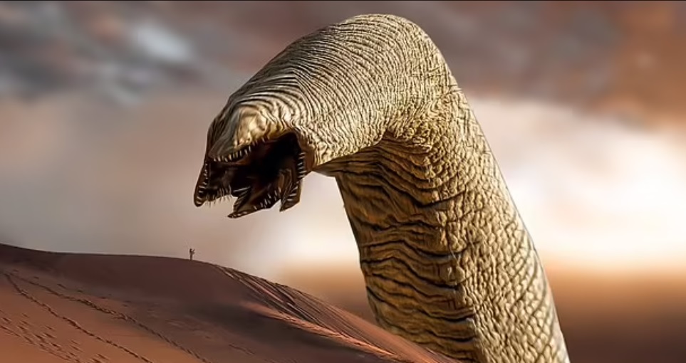 真实版《沙丘》沙虫？ 英国海滩“吸血鬼鱼”惹惊叹