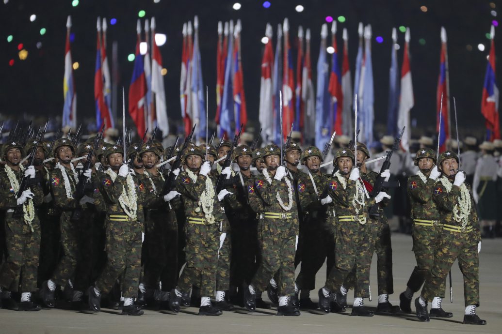 缅甸举行第79届建军节阅兵仪式
