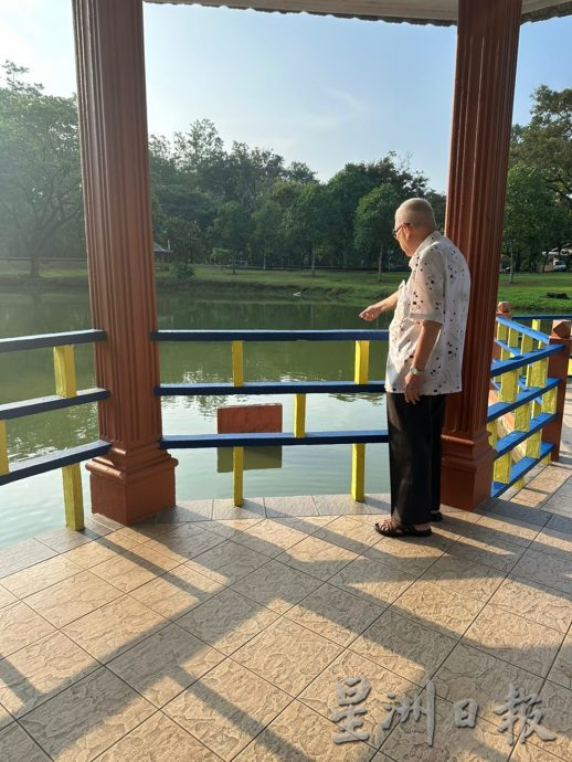 蔡长深吁关注 太平湖曲桥石碑捐献者名字遭“遮掩” 