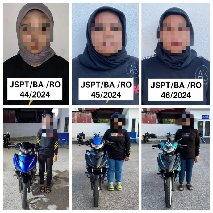 视频 | 从雪州飙摩托回甲州 3女超人落网了!