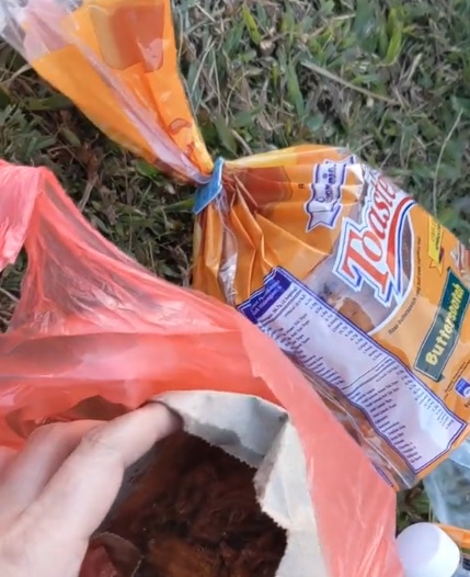 视频 | 女骑士见轿车抛锚 主动送食物:给你们开斋!