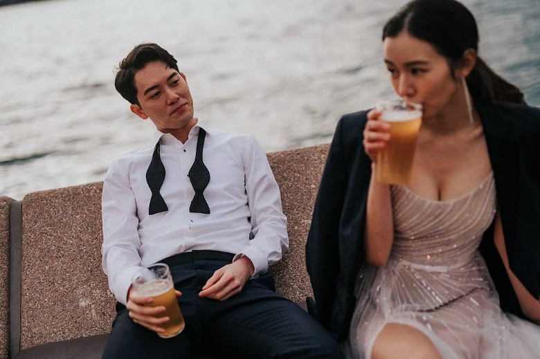 麦明诗超性感婚照曝光　传婚礼分3天举行