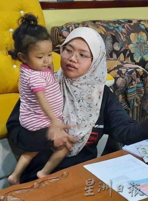 （全国暖势力）小凯拉需25万令吉进行肝脏移植手术 精神病患者达诺卖面干筹2千令吉协助