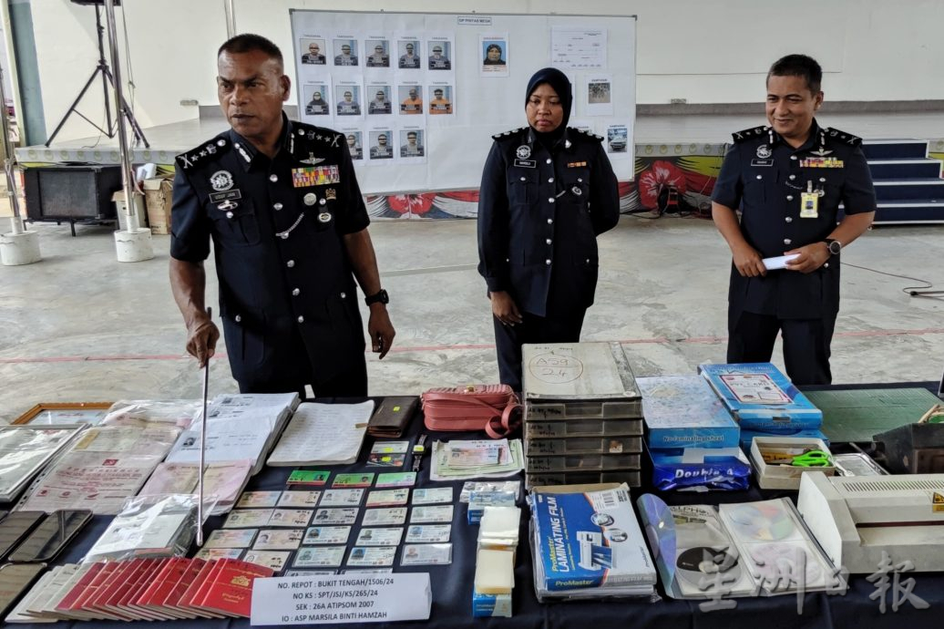 罗兴亚人伙同本地人买交通工具,卖给外劳再提供伪造文件服务