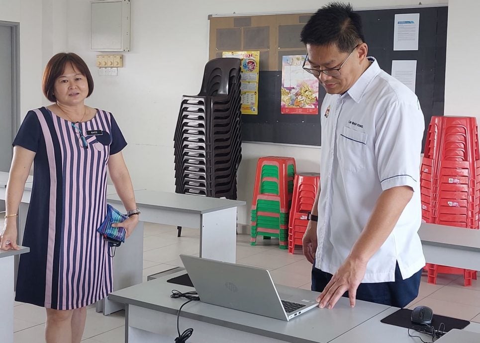 （古城封面主文）新学年开课 友族同胞热爱将孩子送入华小就读
