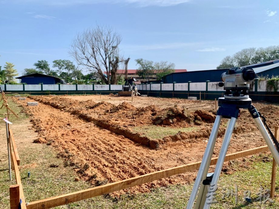 (古城第2版头条)华文中学新食堂有望6月竣工