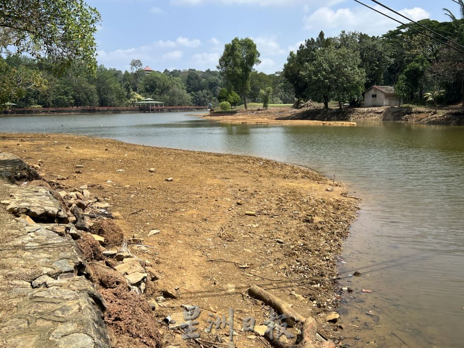 (古城第二版主文)干旱导致爱极乐湖水位降?行政议员澄清:抽水导致