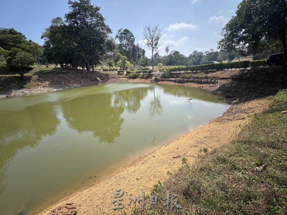(古城第二版主文)干旱导致爱极乐湖水位降?行政议员澄清:抽水导致