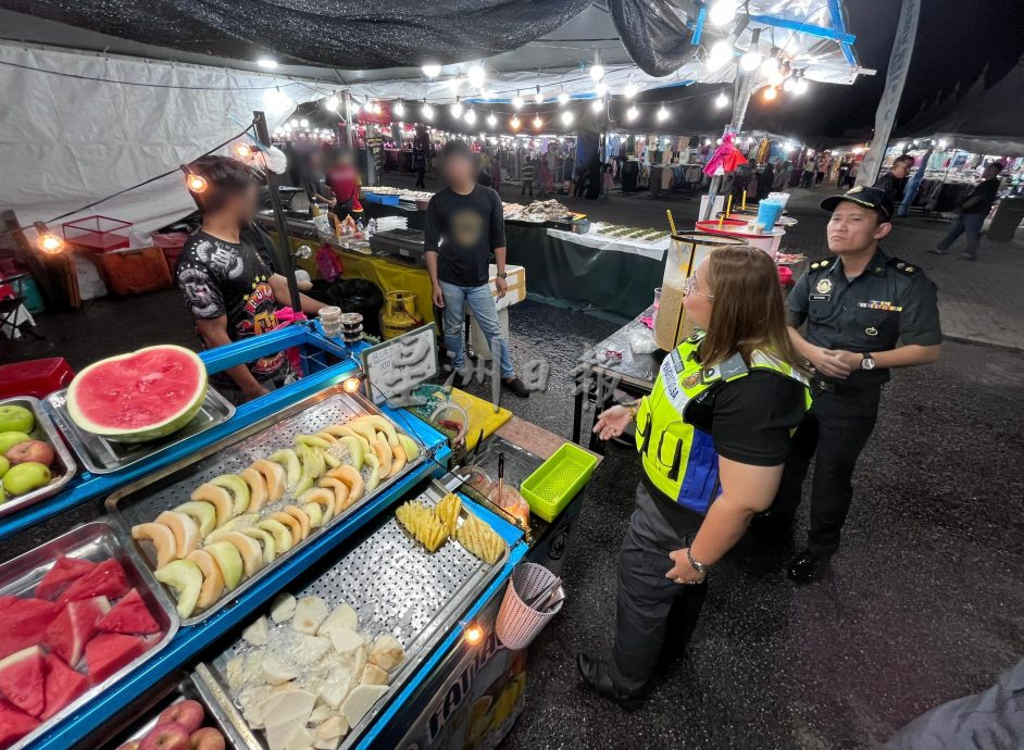 (古城第二版主文)贸消局取缔没有标价及使用不合格称重设备的商贩