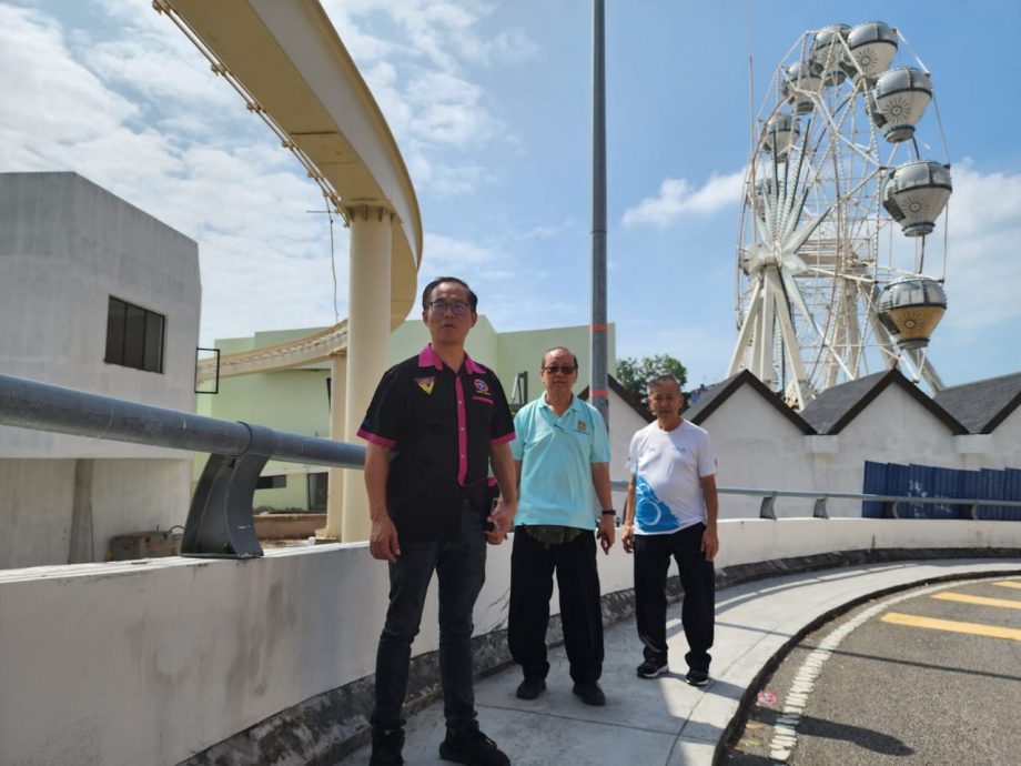 (古城第四版主文)刘志俍呼吁尽快完成四脚蛇主题公园,在旅游年投入运作