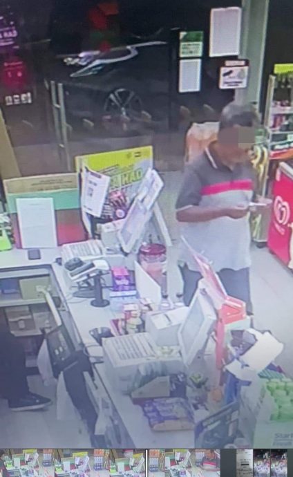 (大北马)一名巫裔男子疑以50令吉假钞到便利店缴付寰宇媒体控股(Astro)账单被人放上脸书