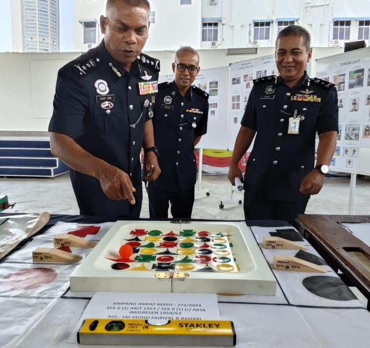 (大北馬)農曆新年展開取締賭博行動,檳警捕97人介於18至75歲