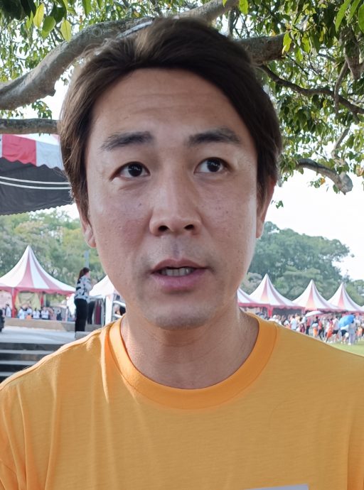 (大北馬)參親子活動看到譚俊彥,出席者又驚又喜