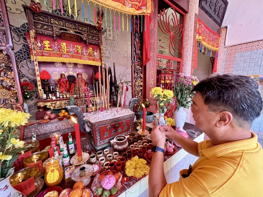 (大北马)圣公圣嬷金身来槟