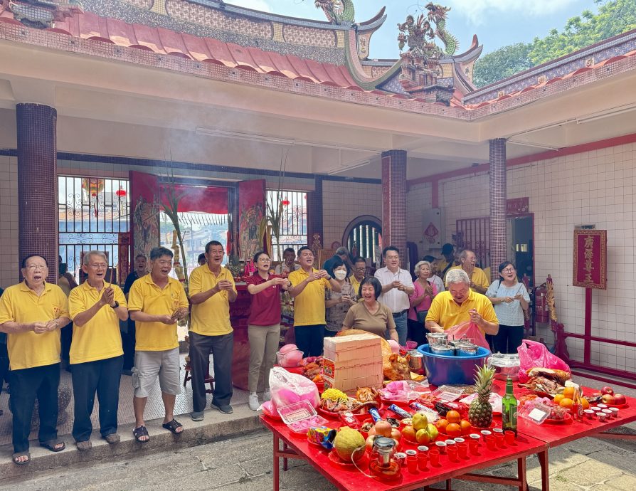 (大北马)圣公圣嬷金身来槟