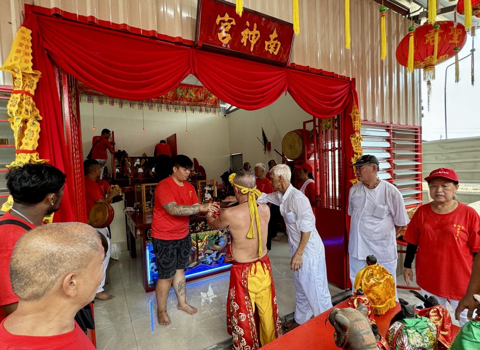 (大北马)大路后九路南神宫乔迁至临时新宫地