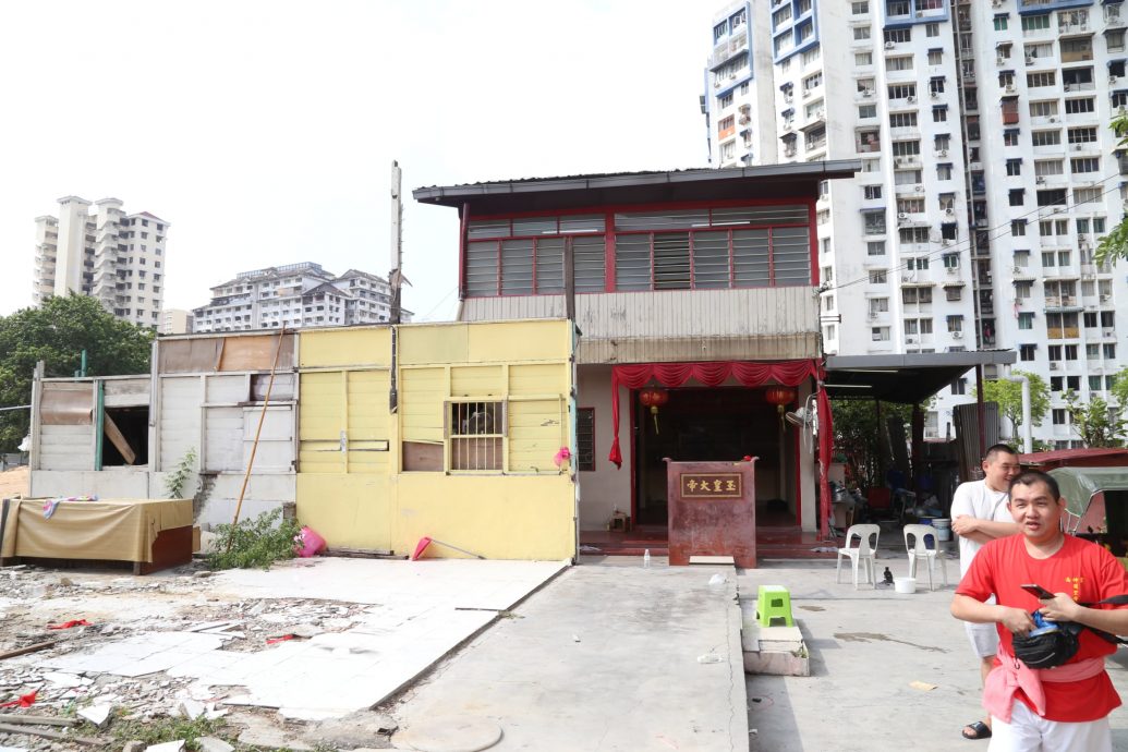 (大北马)大路后九路南神宫乔迁至临时新宫地