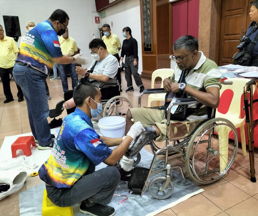 (大北马)槟德教会紫云阁第6届免费装置义肢活动