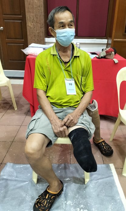 (大北马)槟德教会紫云阁第6届免费装置义肢活动